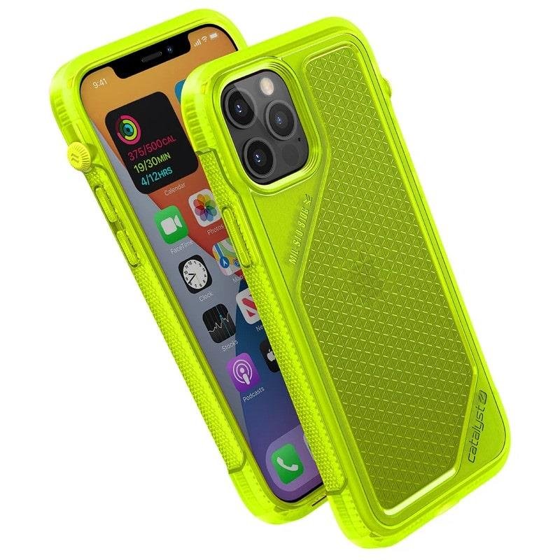 Catalyst Etui Vibe do iPhone 12/12 Pro żółte przeźroczyste