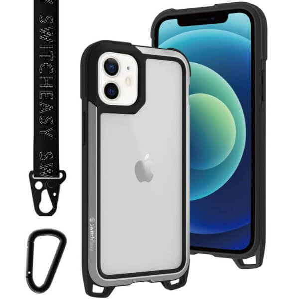 Zdjęcia - Etui SwitchEasy  Odyssey iPhone 12 Mini srebrne 