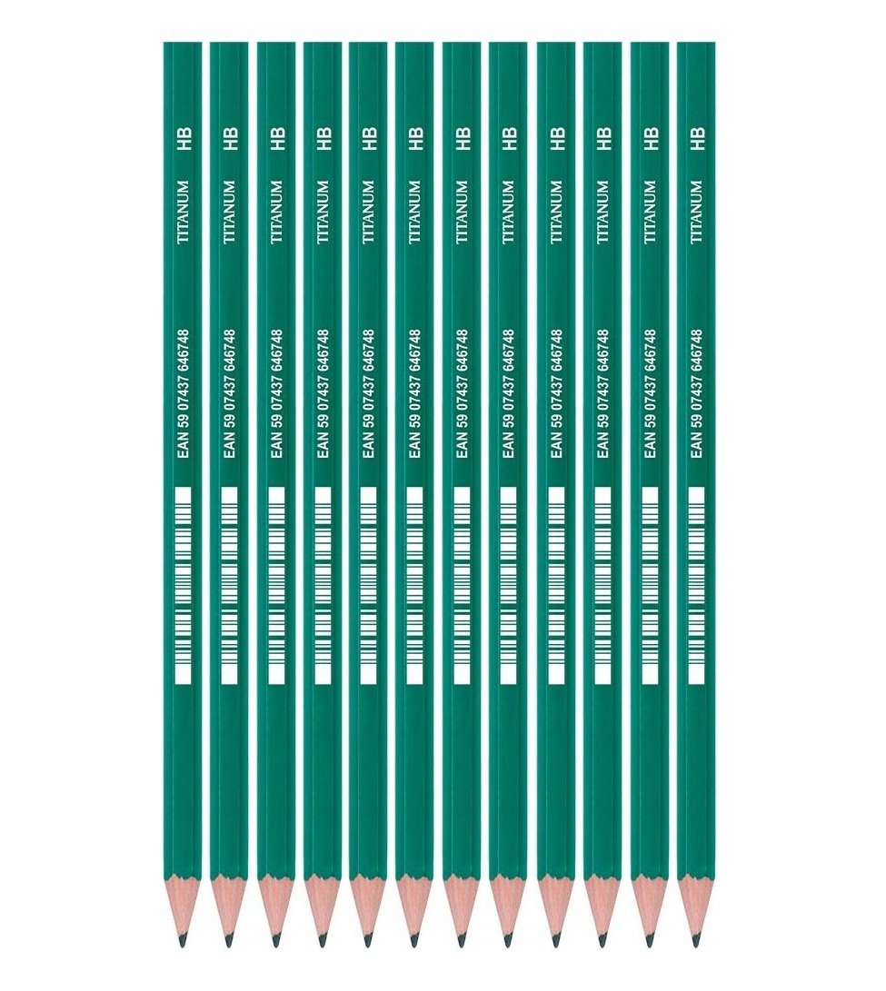 Titanum Ołówek bezdrzewny HB 12 sztuk)