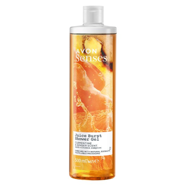 AVON Senses, żel pod prysznic Juice Burst, 500 ml