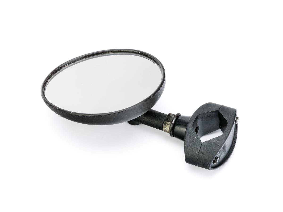 Lusterko rower.mini, uniwersalne prawe/lewe,czarne /montaż na rurę kierownicy