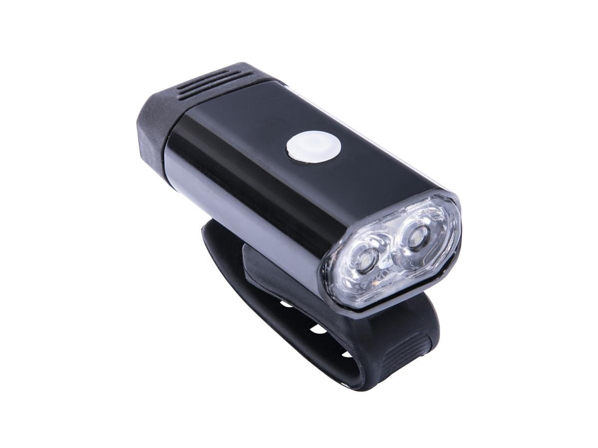 Lampa przednia al.2-LED XPG 5W  USB. czarna JY-7066 blister  ROMET