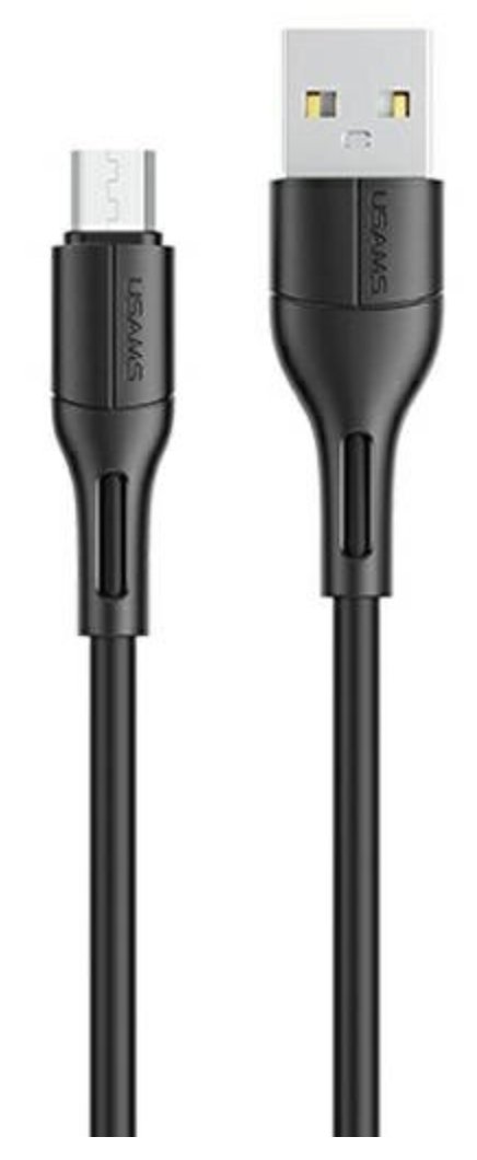 Фото - Кабель USAMS Kabel U68 microUSB 2A Fast Charge 1m czarny/black SJ502USB01 (US-SJ5 