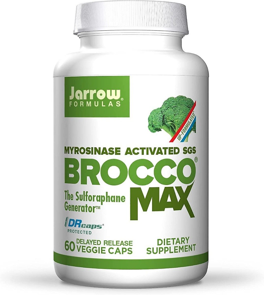 Jarrow Formulas BroccoMax (ekstrakt z brokuł) - 60 kaps. - Oczyszcza organizm