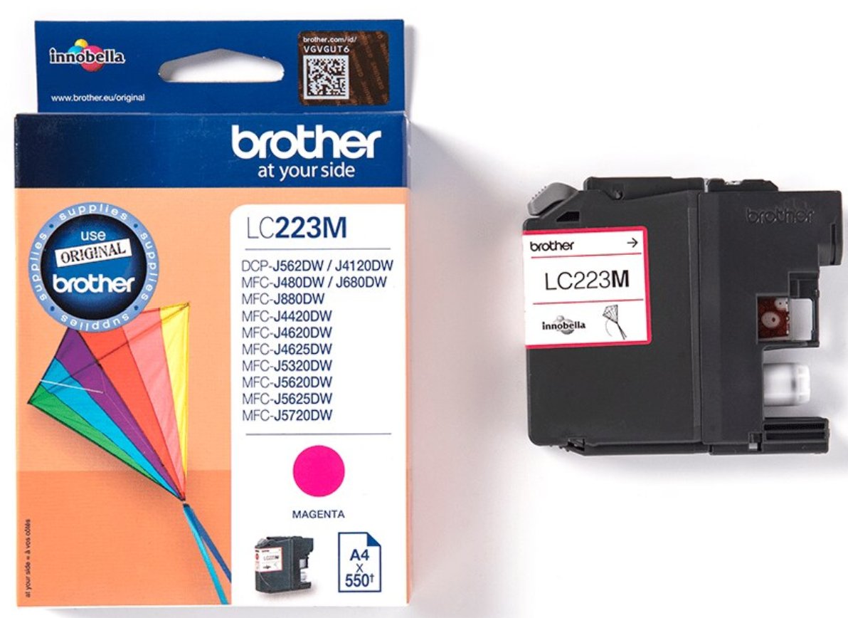 Tusz BROTHER LC223M, magenta
