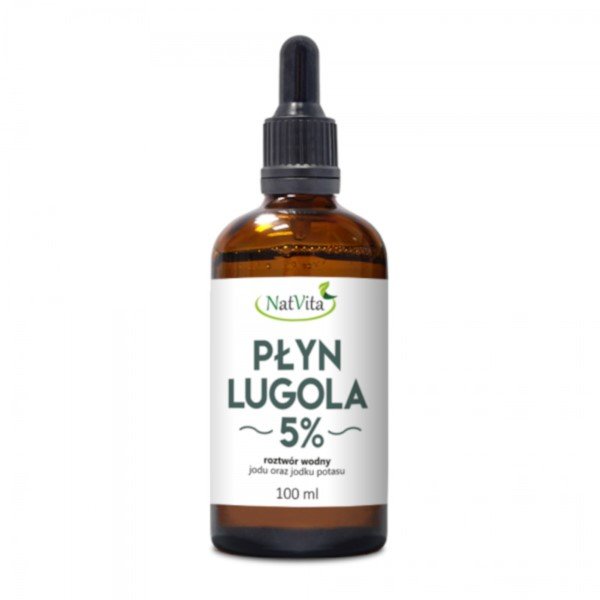 Natvita NatVita Płyn Lugola 5% 100ml 5902096511802