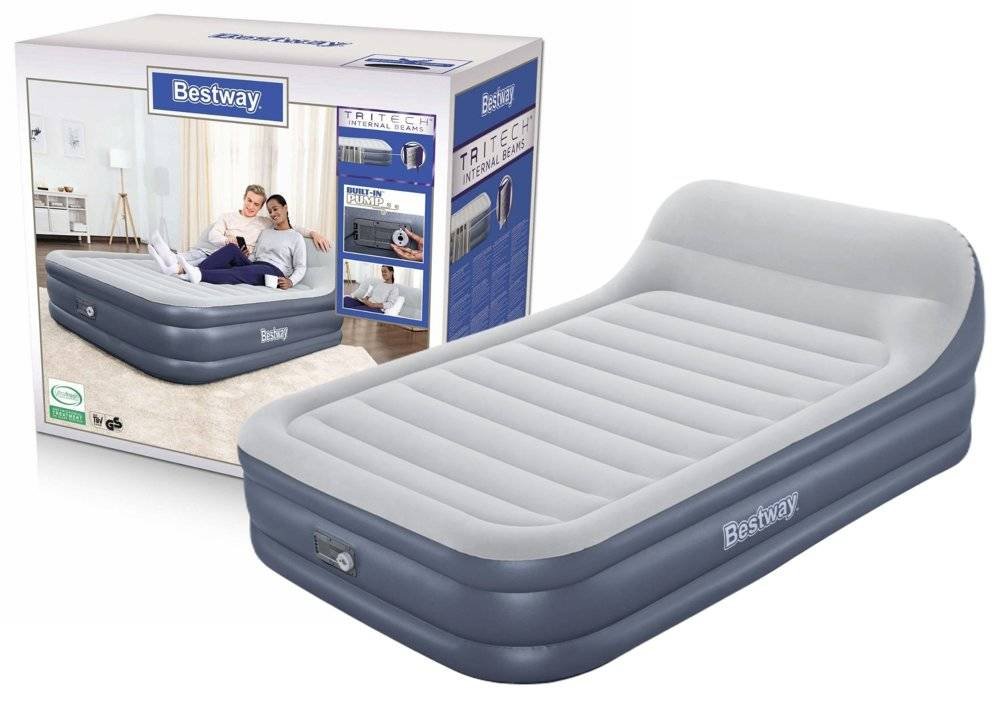 Bestway Dmuchany Materac Z Pompką 226 x 152 x 84 cm Bestway 67923 LT-4317-0