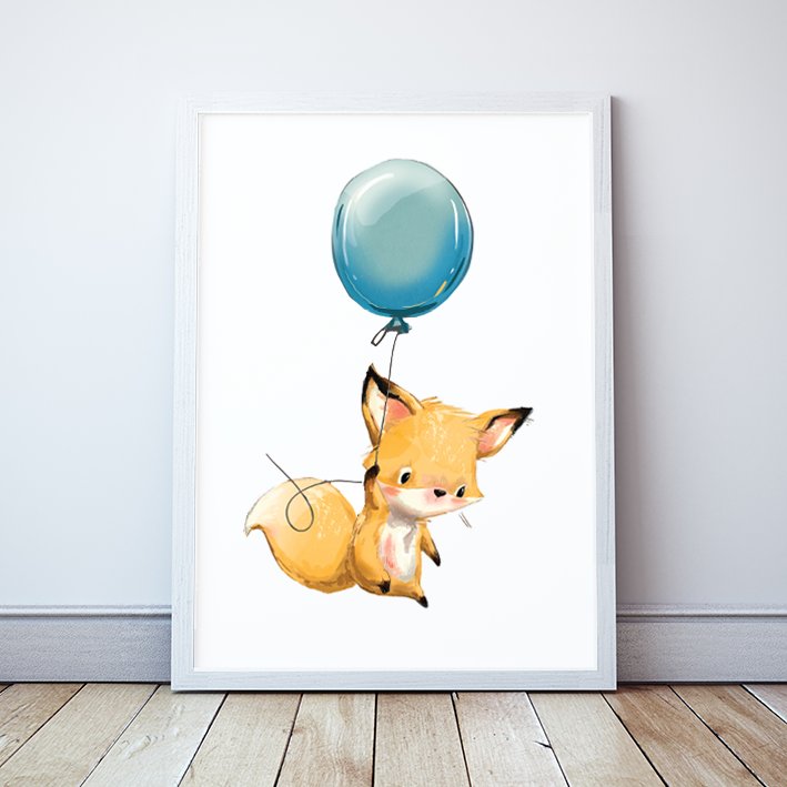 Plakat Lisek Miluś format A4