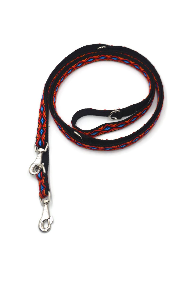 A-222 Smycz Dla Psa Podwójna Romb 25Mm/330Cm