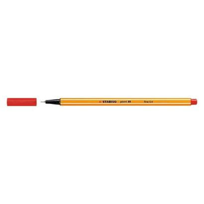 [BS] CIENKOPIS TOMA 0,4MM CZERWONY F-LINER TO-344
