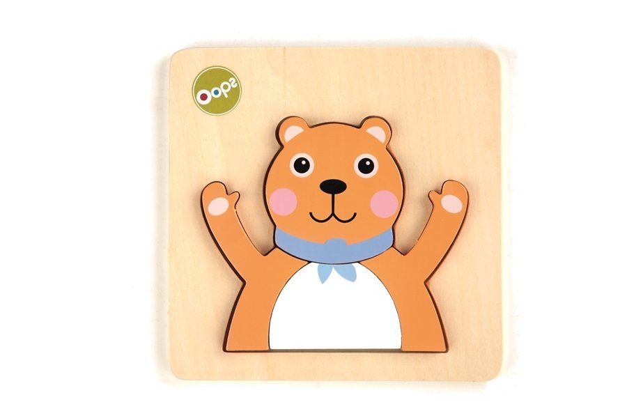 Oops, Układanka Puzzle 3D Miś