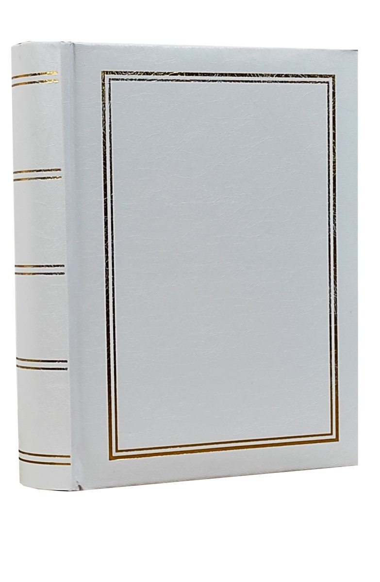 ALBUM szyty CLASSIC na 200 zdjęć 10x15 z opisem BIAŁY