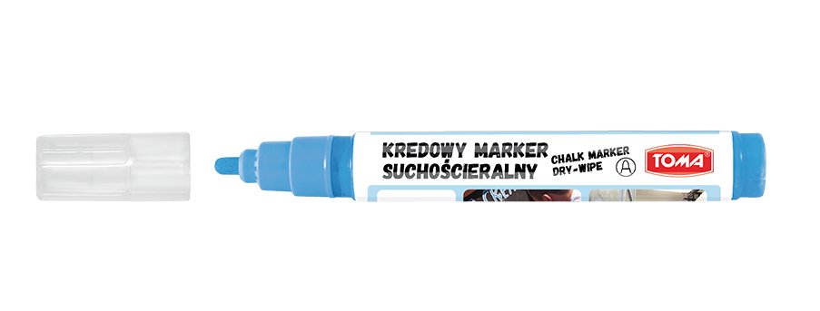 Toma Marker kredowy TO-296 4,5mm niebieski TO-296/NIEBIESKI