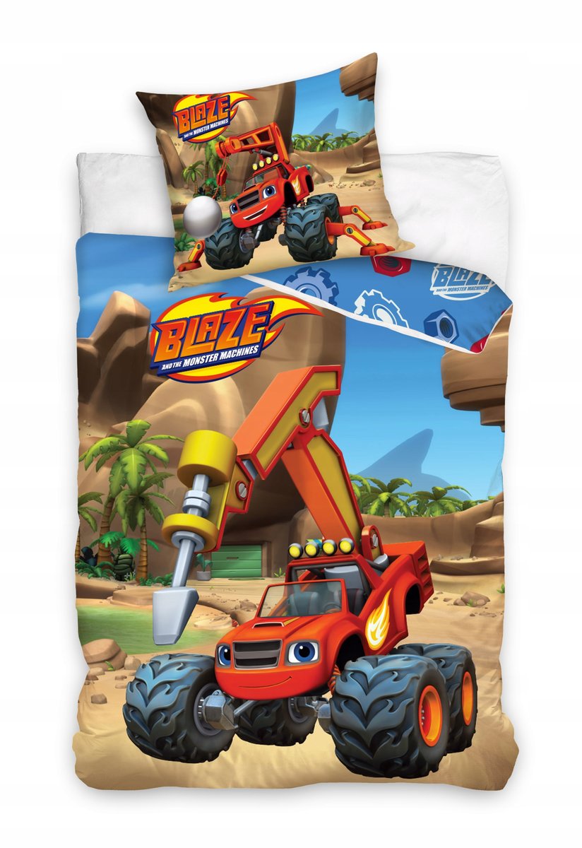 Pościel 160x200 Bawełniana Blaze i Mega Maszyny