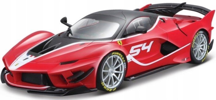 Bburago model 1:18 Ferrari Signature series FXX K EVO No.54 czerwony
