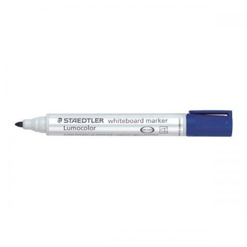 Staedtler 351  3 Lumocolor Whiteboard Marker końcówka okrągła, 2 MM, 10 sztuki, niebieskie 351-3