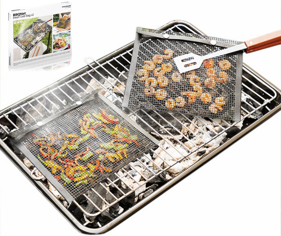 Torby siatkowe na grilla BBQ 24x28cm 2szt. InnovaGoods V0103105