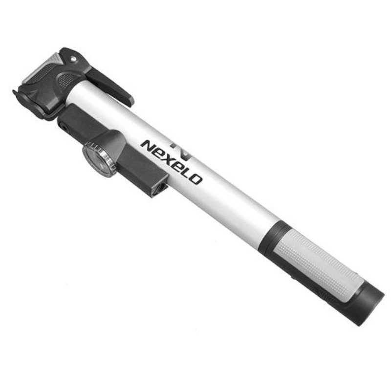 Pompka Rowerowa Z Manometrem Aluminiowa Nexelo L244067Nex