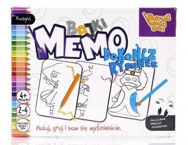FAN Maluj Graj Memo Dokończ rysunek Nowa