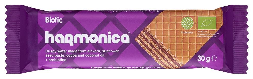 Harmonica Wafel Probiotyczny+ z Mąki Orkiszowej BIO EKO 30g Harmonica HARWAFELPROBI