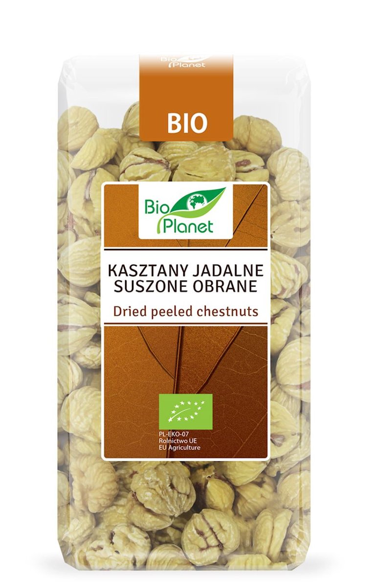 Bio Planet Kasztany Jadalne Suszone Obrane BIO 400g -