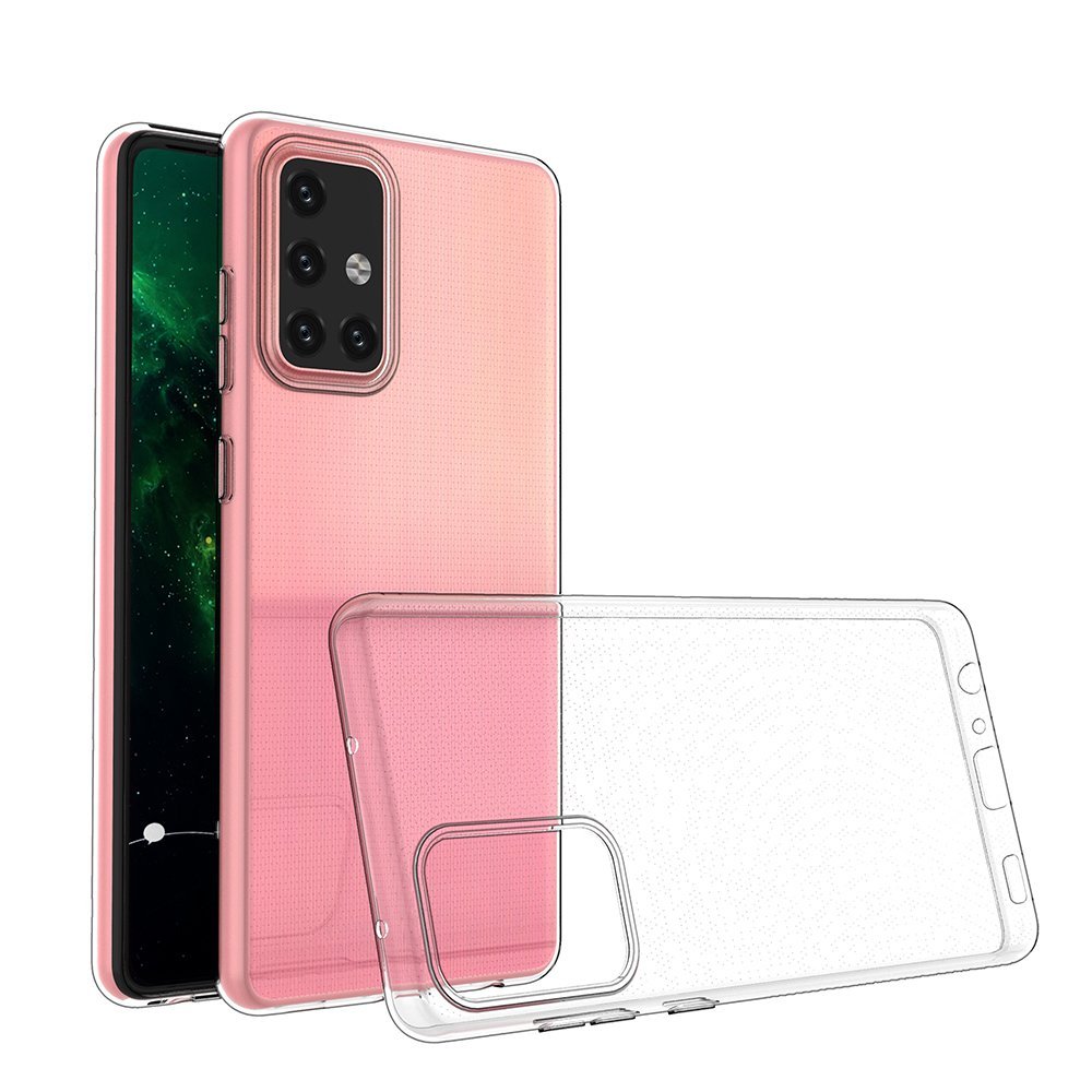 Samsung Hurtel Żelowy pokrowiec etui Ultra Clear 0.5mm Galaxy A73 przezroczysty