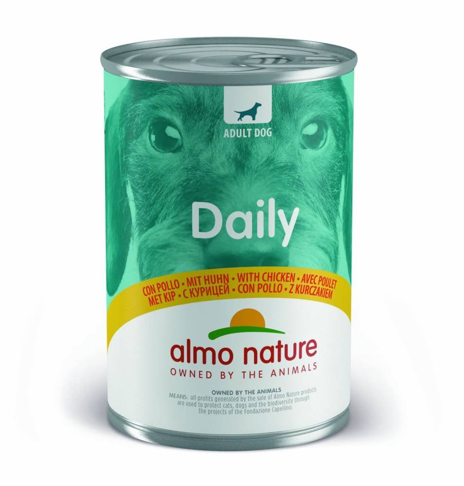 Almo Nature Daily Menu Dog Kurczak puszka 400g