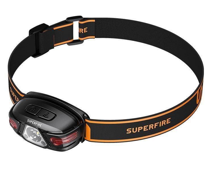 Superfire Latarka czołowa Superfire HL63, 450lm, USB-C HL63