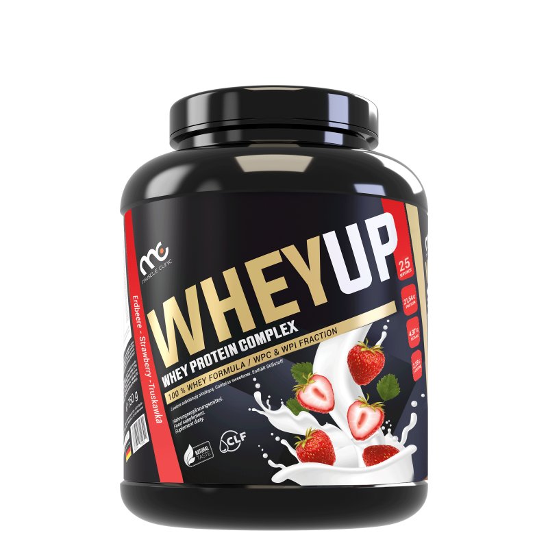 MUSCLE CLINIC WheyUP 750g TRUSKAWKA