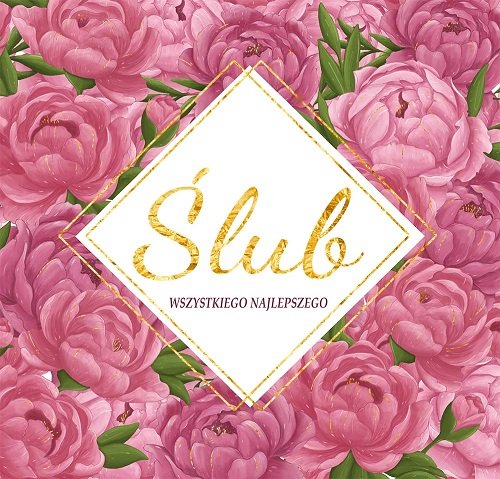 Karnet KWD z bilecikiem HS Ślub Piwonie Nowa