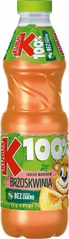 Kubuś 100% Sok jabłko marchew brzoskwinia 850 ml SPAR-5901067406772