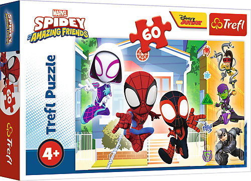 Trefl Puzzle 60 W świecie Spidey'a