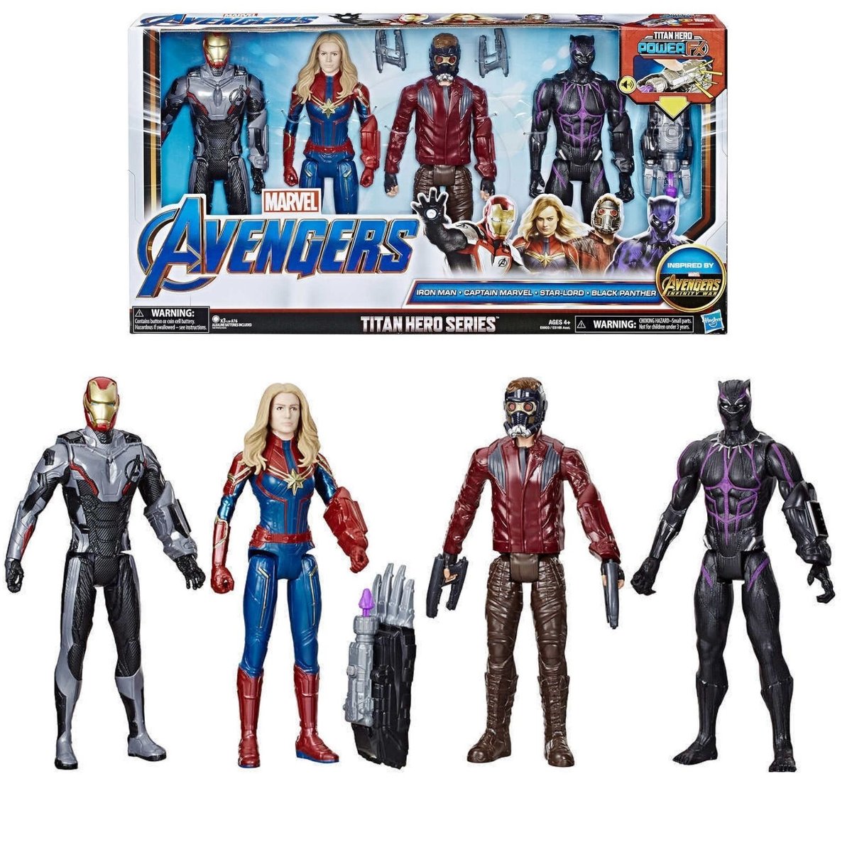 Hasbro, Zestaw figurek Avengers, 30 cm, E6903