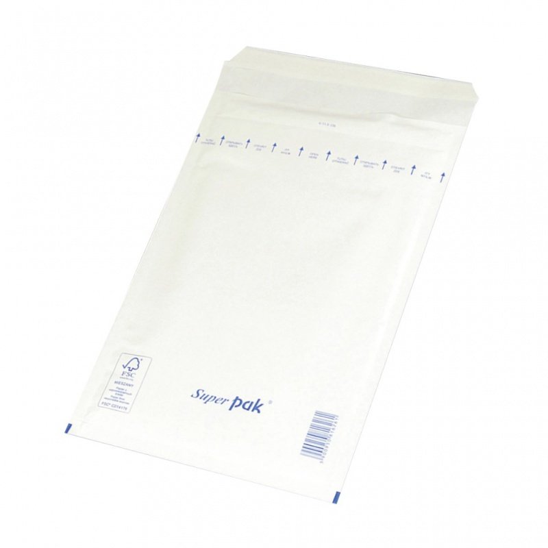 OFFICE PRODUCTS Koperty samoklejące z folią bąbelkową OFFICE PRODUCTS, B12, 120x215mm/140x225mm, 10szt., białe 15321212-14