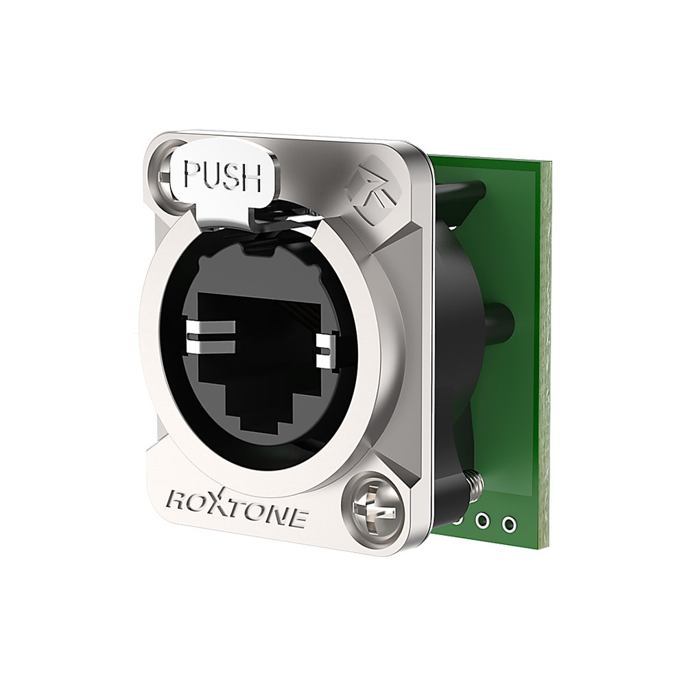 Gniazdo typu RJ45 CAT5e RE8FD5H lutowany