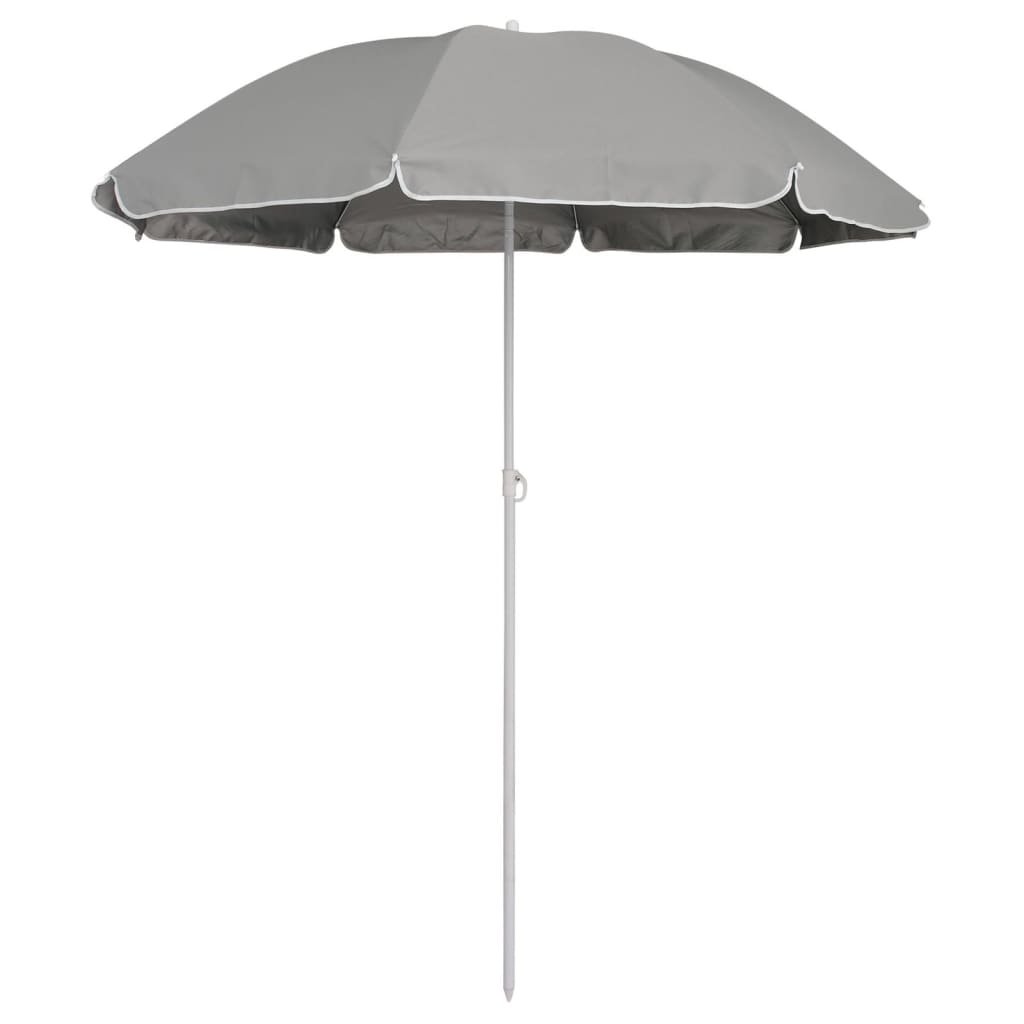 Van Bergen Sports Eurotrail Parasol plażowy UPF 50+, szary