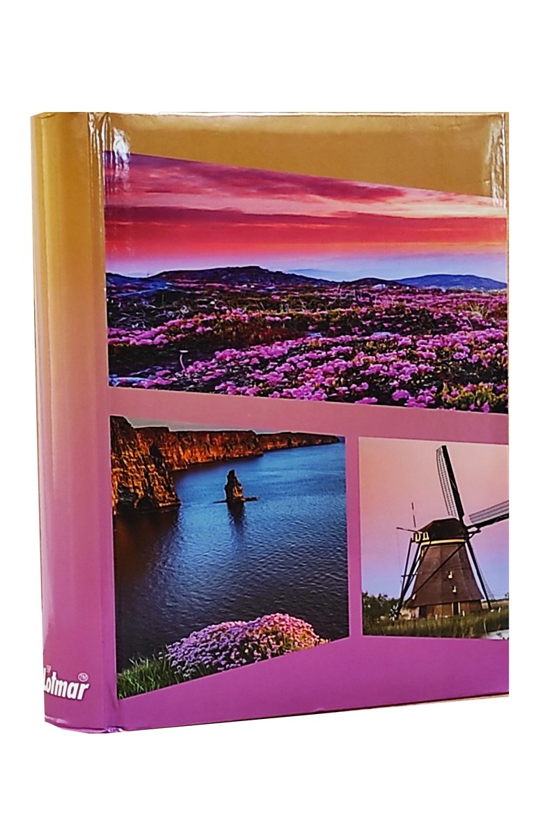 ALBUM szyty na 200 zdjęć 10x15 z opisem 1141 pomarańczowy