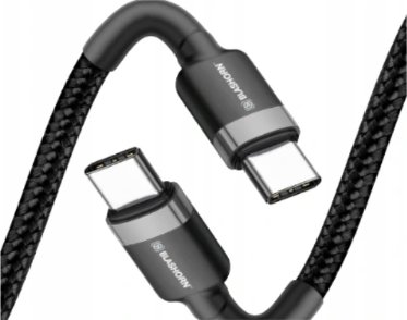 Kabel Usb Typ C - Usb Typ-c QC3.0 2,4A 1,2M Krótki