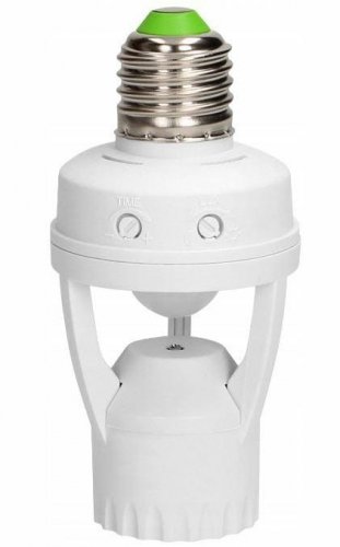 Orno Gniazdo żarówki z czujnikiem ruchu 360st IP20 gwint E27 1x60W MS-2