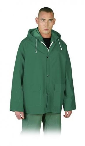 unimet KURTKA PRZECIWDESZCZOWA ZIELONA KPDZ ROZMIAR L