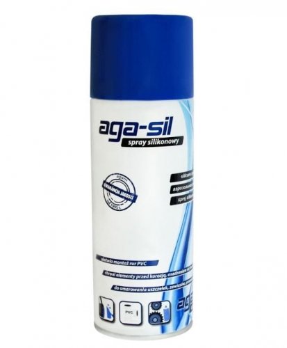 Środek Poślizgowy W Areozolu Aga-Sil 400 Ml