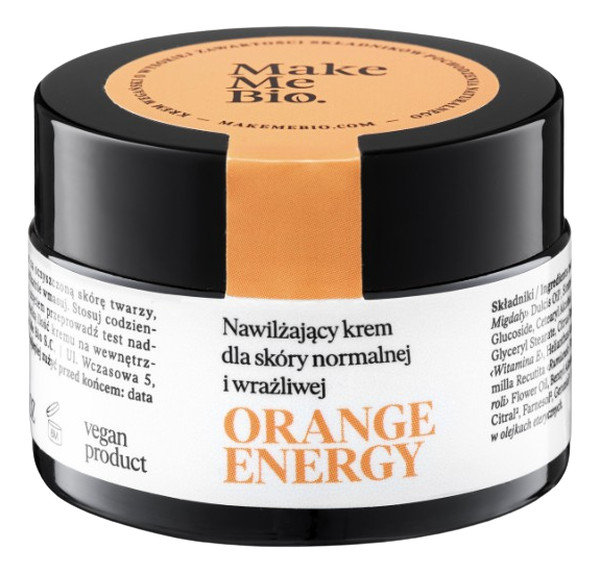 Make Me Bio Orange Energy nawilżający krem do skóry normalnej i wrażliwej 30ml 64410-uniw