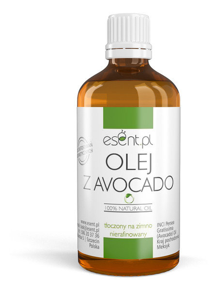 Olej z Awokado tłoczony na zimno 100 ml