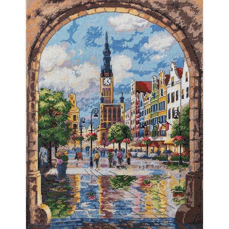 Haft krzyżykowy - Zestaw do haftu - Gdańsk