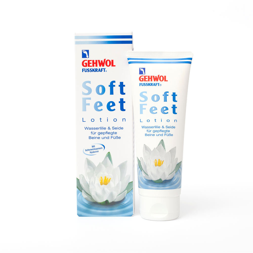 Gehwol Soft Feet Lotion - Lilia wodna i jedwab dla zadbanych stóp i nóg 125ml