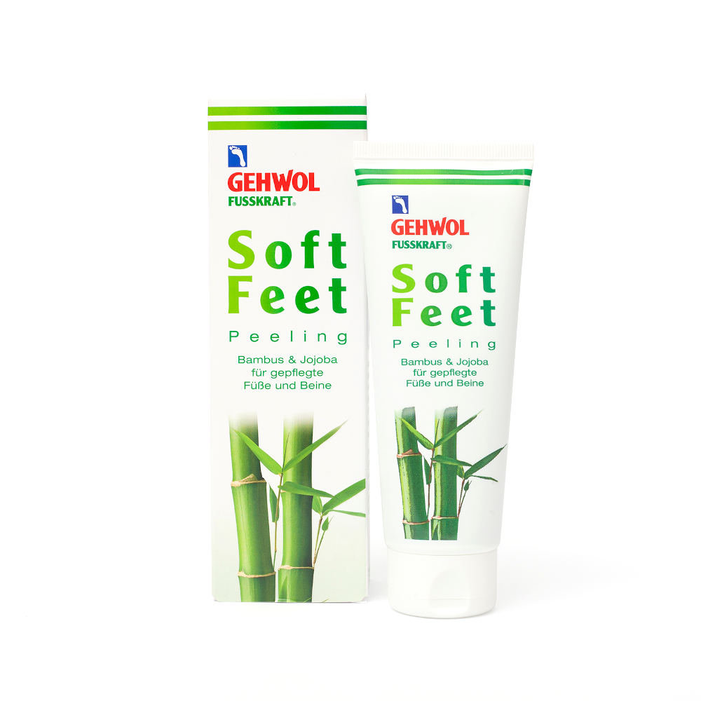 Gehwol Peeling z bambusem soft feet125ml + Gratis