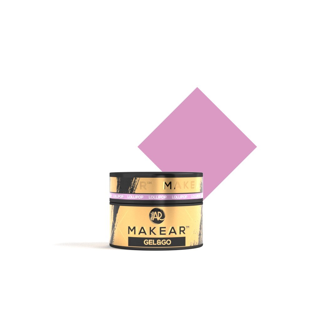 Makear, Gel&Go, Żel Budujący, Gg03 Lolipop, 15ml