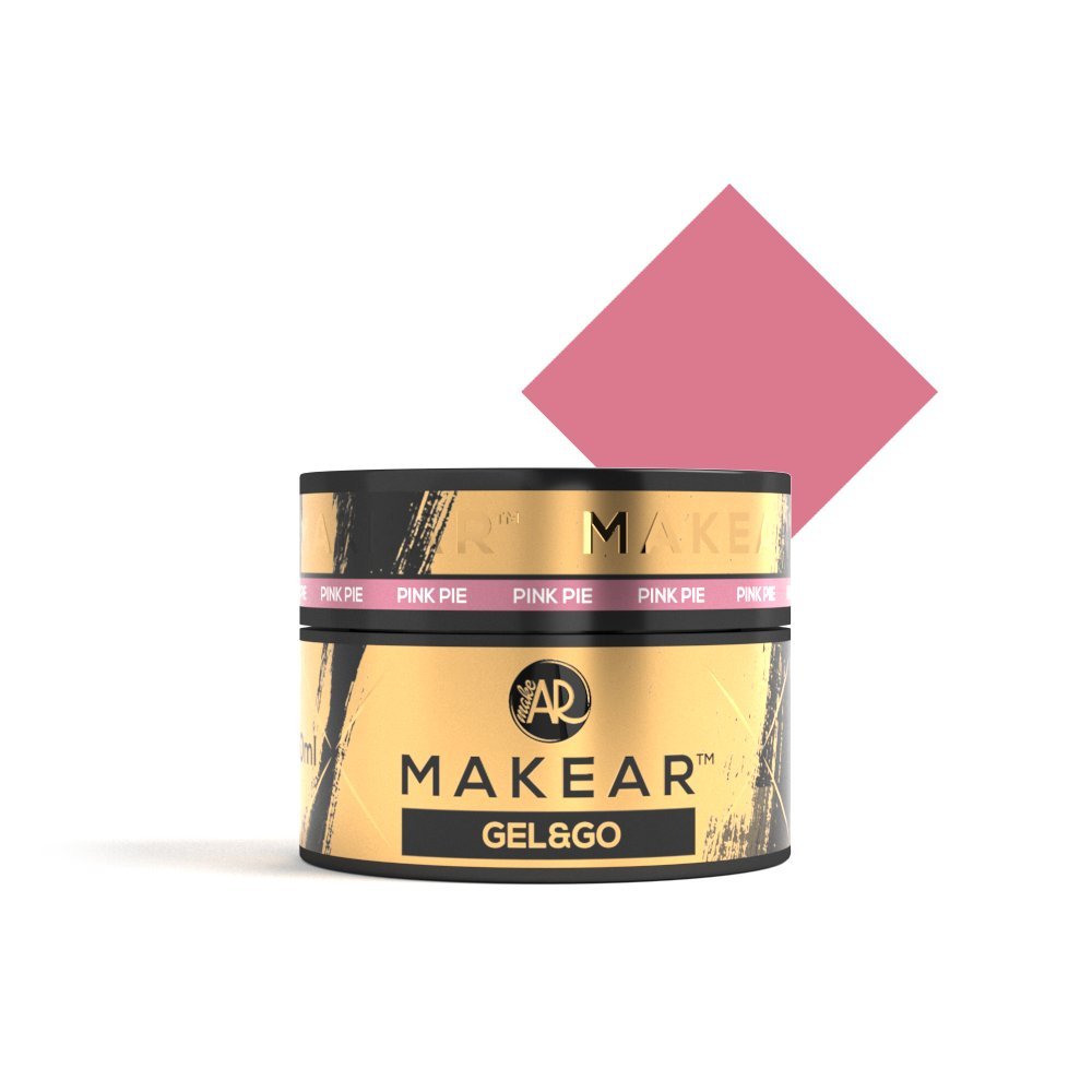 Makear, Gel&Go, Żel Budujący, Gg05 Pink Pie 50ml