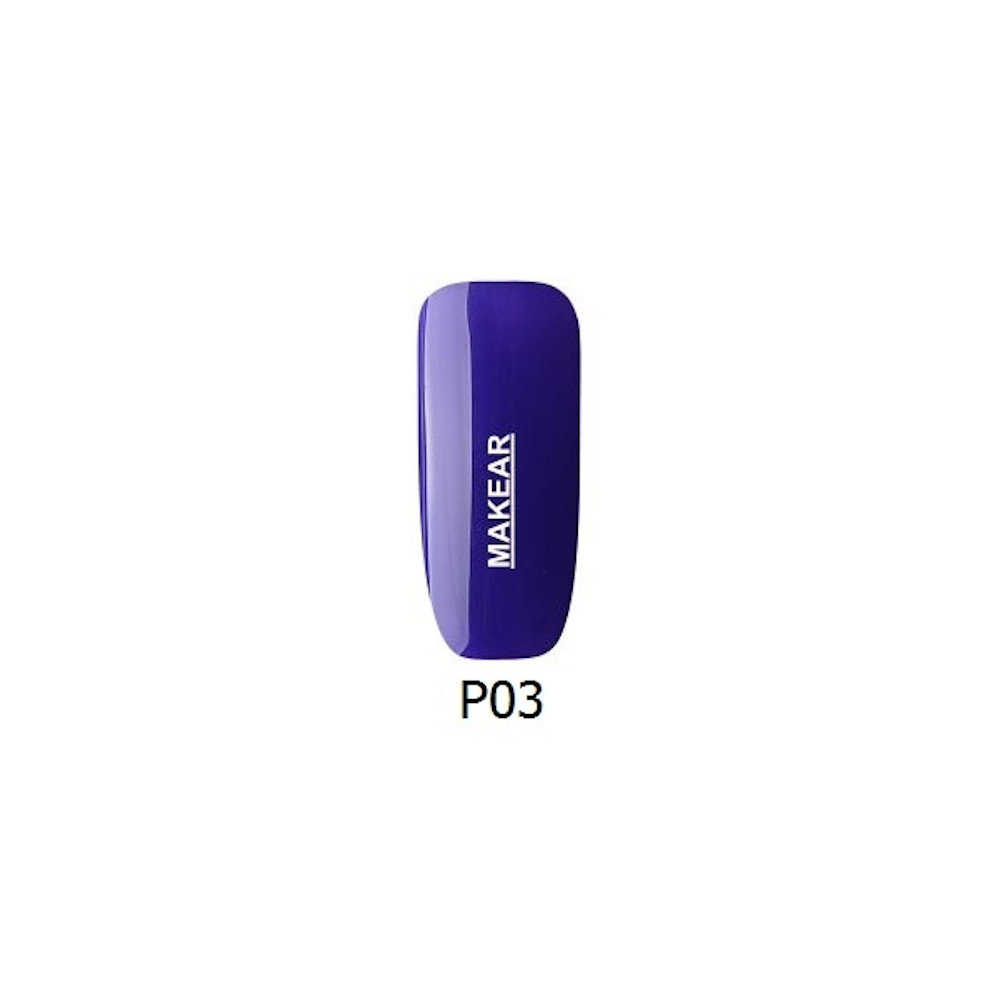 Makear Paint Gel 5ml 03 - Żel do zdobień Szafirowy