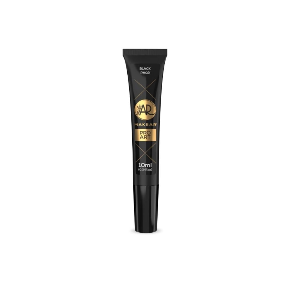 Makear, Pro Art, Żel Do Zdobień Pa02 Black, 10ml